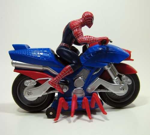 Spider-Man Bump 'N Go Web Rider Action Figure